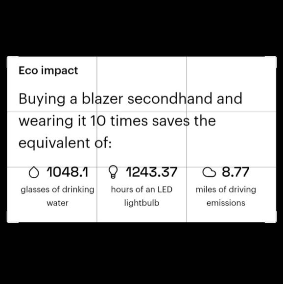 Calvin Klein RED Ladies Mid-length blazer- Size 2 - Picture 7 of 7